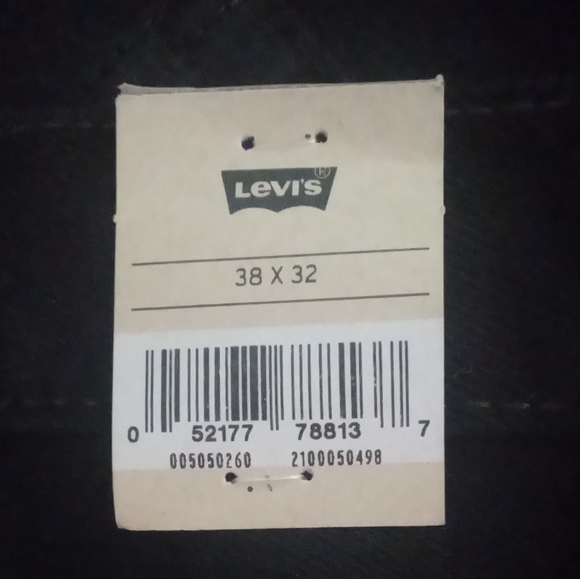 505 regular Levi's size 38 color is black 100% cotton - Picture 4 of 9